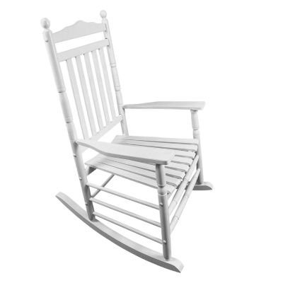 Streamdale Balcony Porch Adult Rocking Chair - White