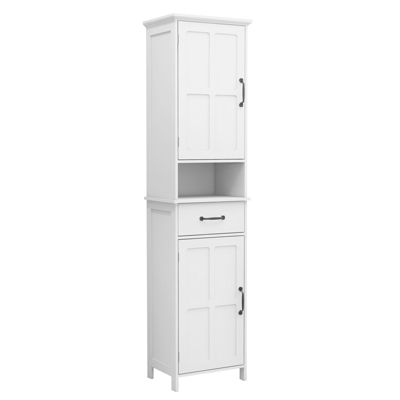 Streamdale Double Door Narrow Height Slim Floor Standing Cabinet