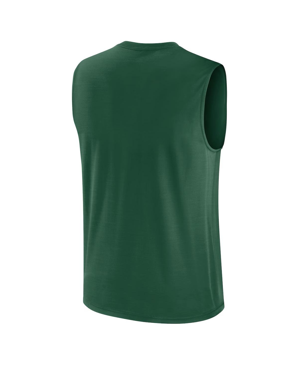 Nike Men's Green New York Jets Muscle Tank Top In Green