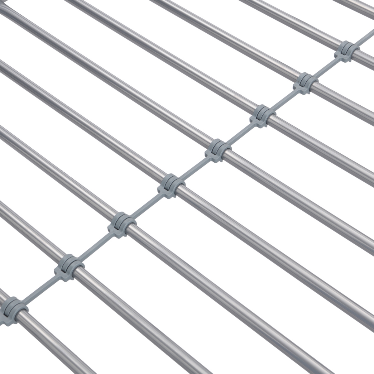 Simplie Fun Metal Bunk Bed Silver