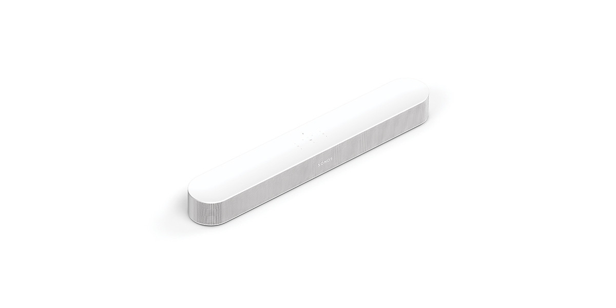 Sonos Beam Gen 2 Soundbar with Dolby Atmos - White