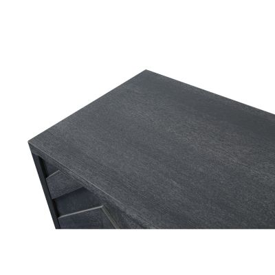 Streamdale Vintage Style Buffet Cabinet with 4 Doors, Taupe Grey