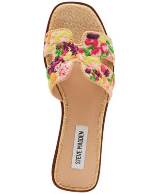 ★Steve Madden★新作★大人気★HADYN FLORAL MULTI★サンダル Steve Madden Women's Hadyn-F Sandal, Floral Multi - US 7 | eBay