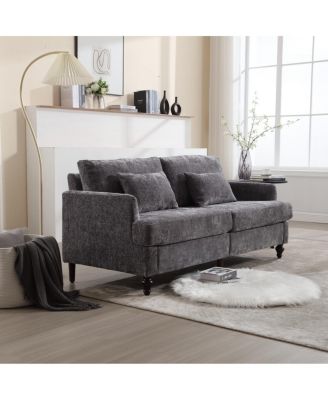 Chic Chenille Loveseat Couch