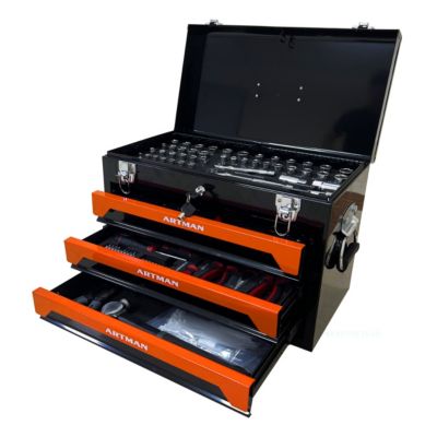 3 Drawers Tool Box With Tool Set