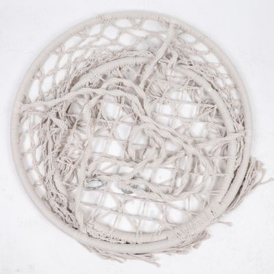 Streamdale Macrame Swing Chair for Indoor and Outdoor with Cushion