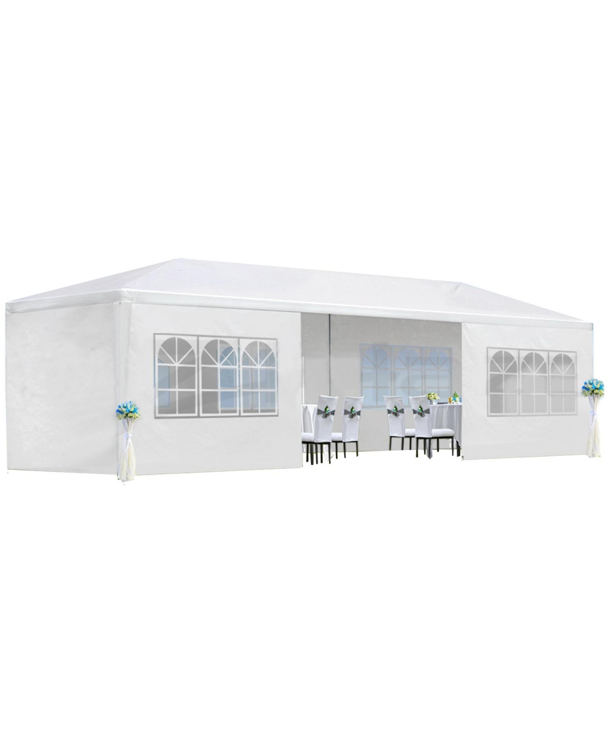 Streamdale 10x30 Wedding Canopy with Sidewalls