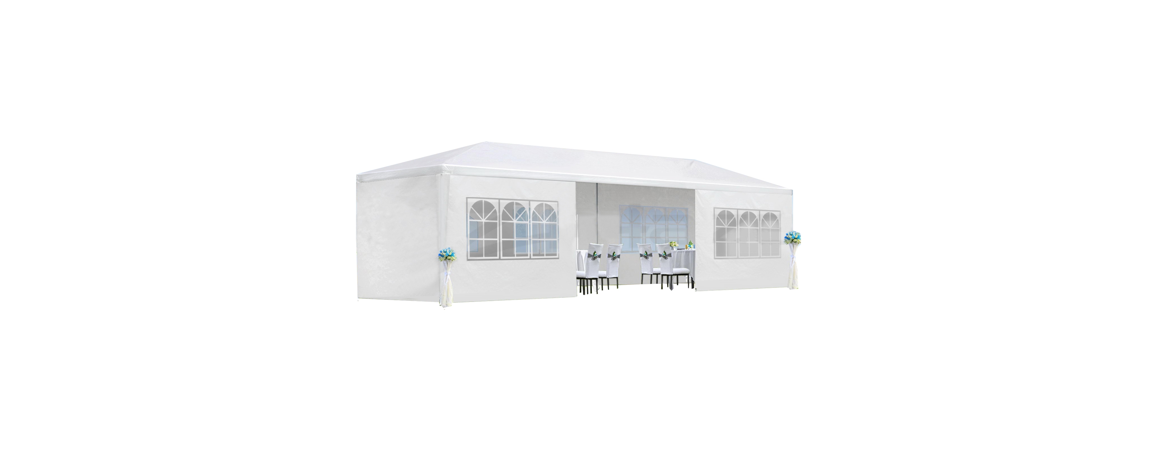 Streamdale 10x30 Wedding Canopy with Sidewalls
