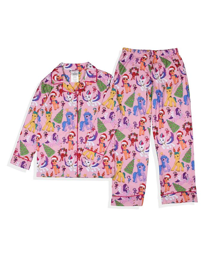 Pigiama Vestito My Little Pony Sunny Starscout Per Bambine | Camicia Da Notte Lunga In Morbido Poliestere, Ufficiale - 4
