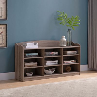 Streamdale Shoe Bench Dark Taupe