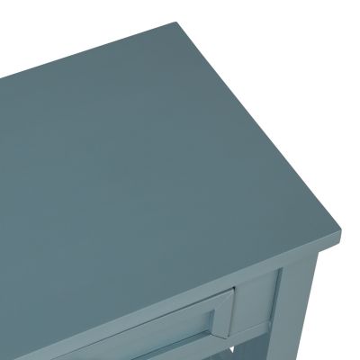 Farmhouse Console Table with Drawers & Shelf