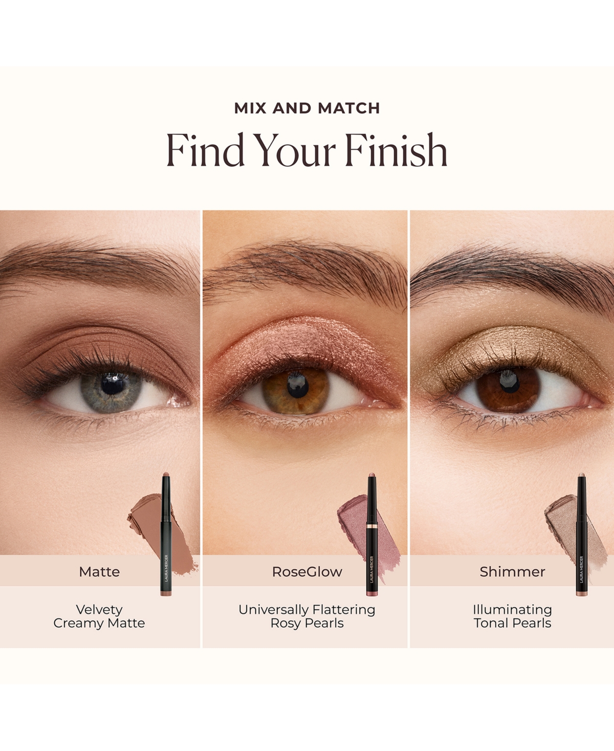 LAURA MERCIER CAVIAR STICK EYESHADOW SHIMMER 