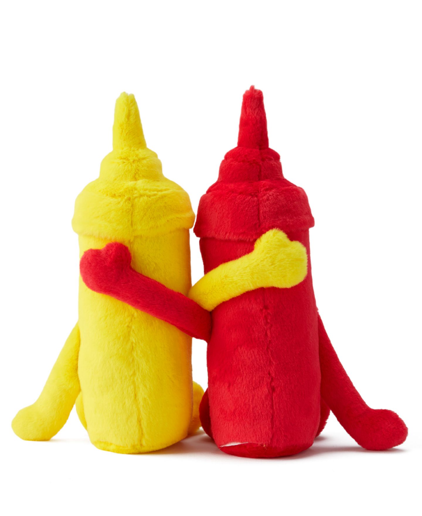 Детские мягкие игрушки Geoffrey's Toy Box 10" Plush Ketchup and Mustard — фото 6