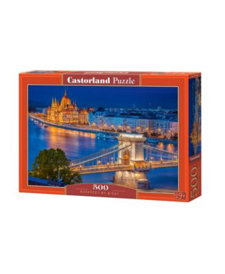 Budapest by Night 500 Piece Jigsaw Puzzle