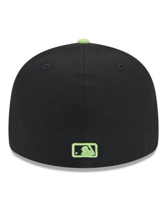 Men's Black Tampa Bay Rays 2024 City Connect Low Profile 59FIFTY Fitted Hat