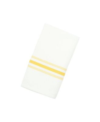 Arkwright Mariposa Bistro Dinner Napkins (12 Pack), 18x22, Soft Spun Polyester, Striped Color Options