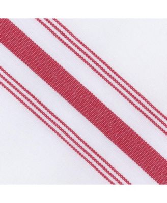 Arkwright Mariposa Bistro Dinner Napkins (12 Pack), 18x22, Soft Spun Polyester, Striped Color Options