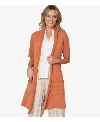 Women's Short Sleeve Cotton No Regrets Cardigan
