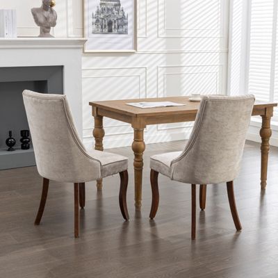 Streamdale Upholstered Dining Chairs with High Back Support