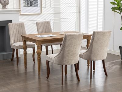 Streamdale Upholstered Dining Chairs with High Back Support