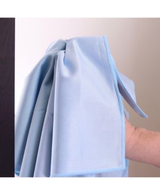 Smart Choice  16x16 in Reusable Shiny Glass Cleaning Cloths, 12 Pack