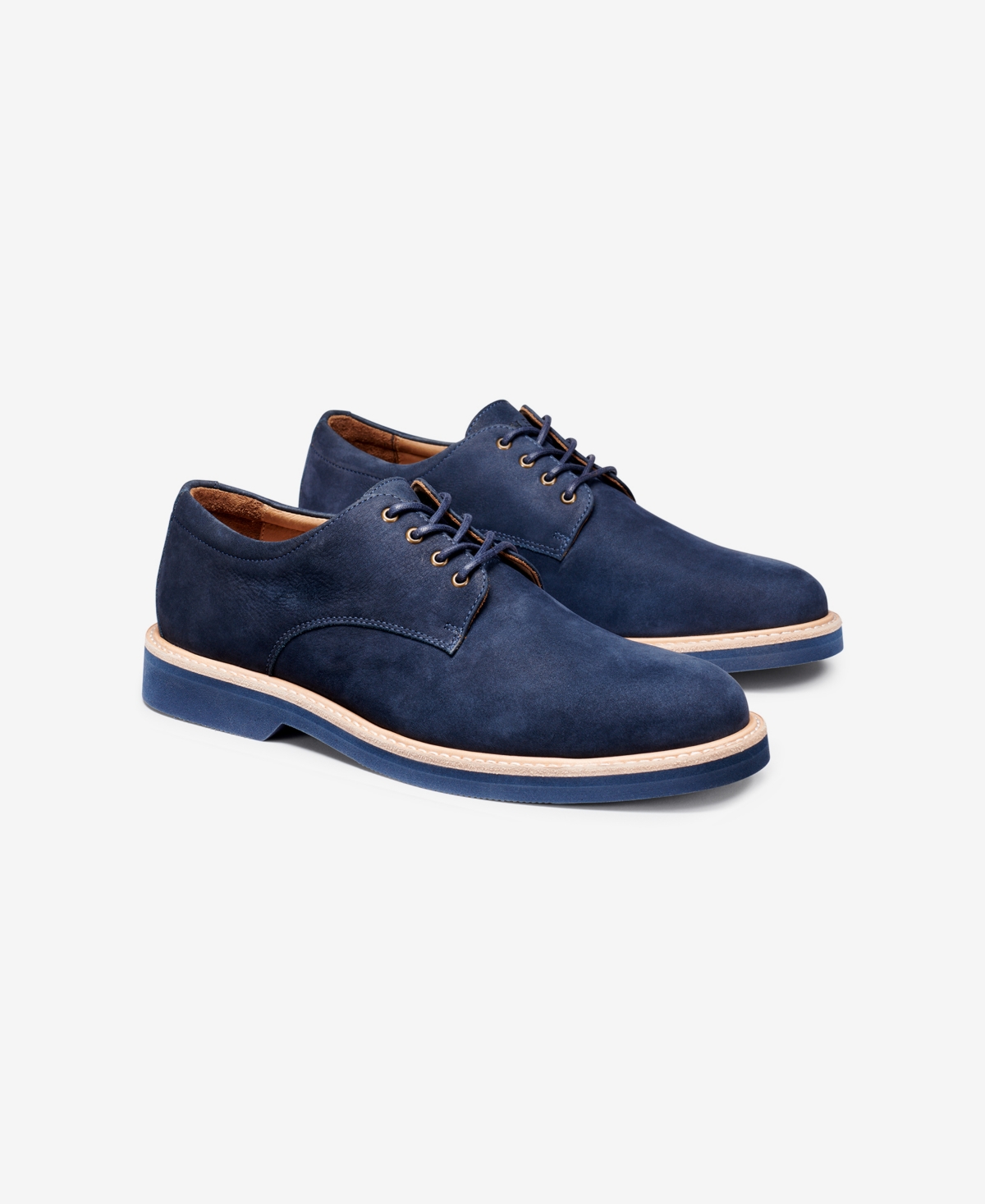 Gh Bass G.h.bass Men's Pasadena Lace Up Derby Shoes In Navy
