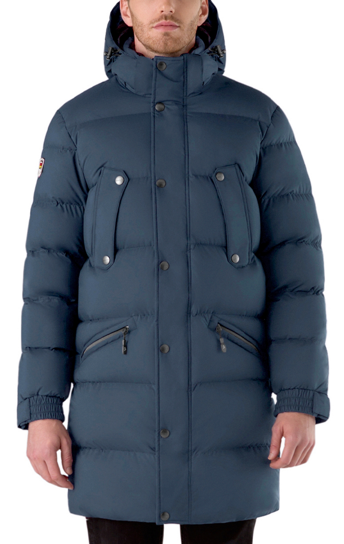 Men's Barton Long Down Parka - Navy