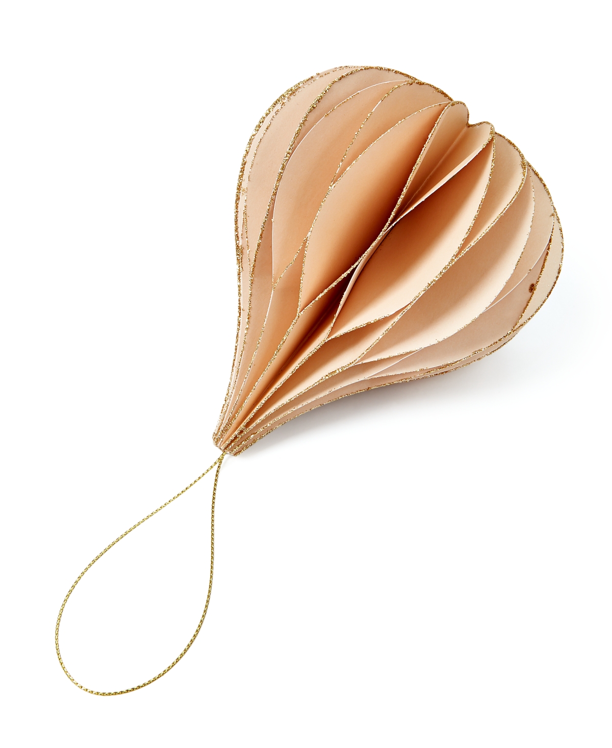 Holiday Lane Woodland Onion-Shaped Paper Ornament, Exclusively at Macy's