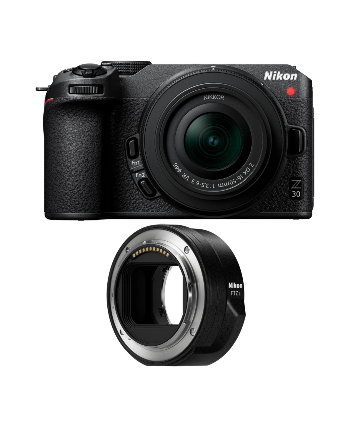 Nikon Z 30 Mirrorless Camera Body with Nikkor Z 16-50mm f/3.5-6.3 Vr Lens Bundle