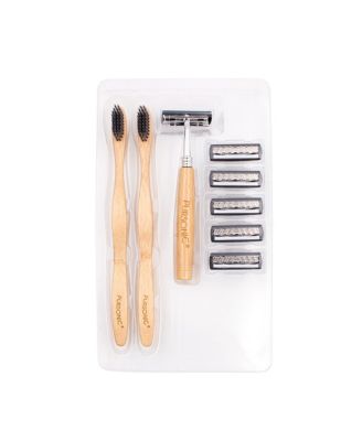 Eco Friendly Razor & Toothbrushes Combo Pack