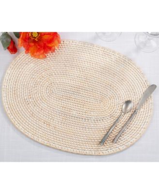 Saro Lifestyle Woven Collection In Blue