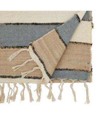 Saro Lifestyle Boho Collection In Black,natural