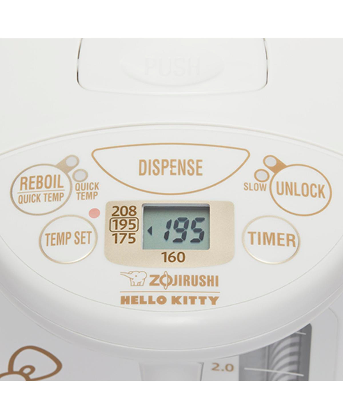 Zojirushi Cd-wcc30ktwa Micom Water Boiler & Warmer, Hello Kitty Collection,white,3.0-liter In No Color