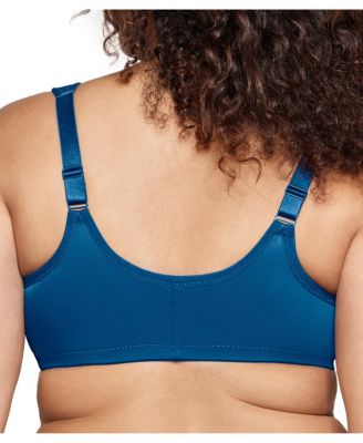 Women's Full Figure Plus Size Wonderwire Front Close Bra 1245