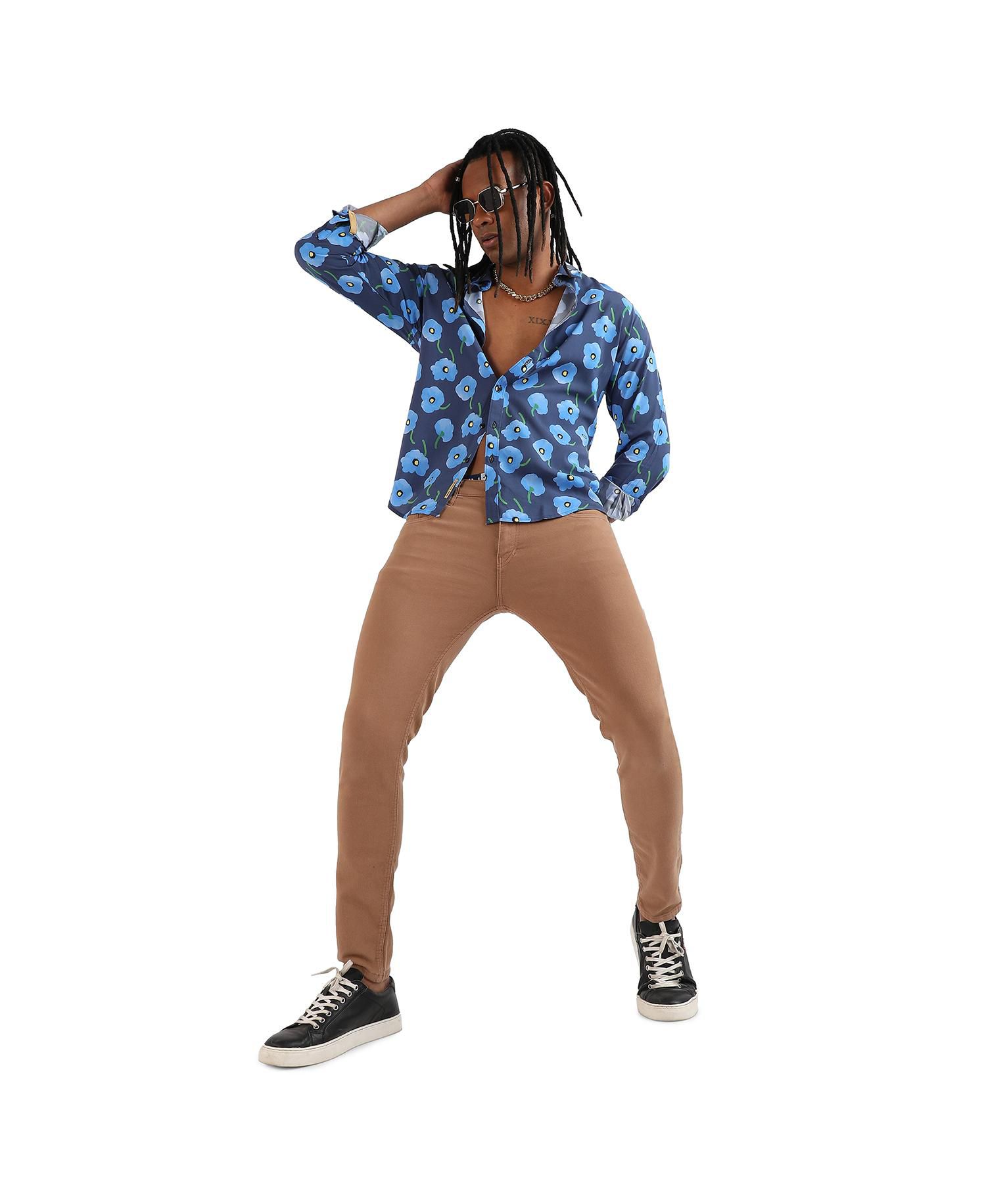 Men's Flora Block Shirt