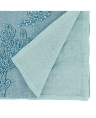 Saro Lifestyle Seashore Collection In Blue