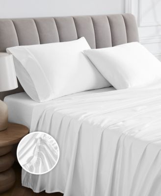 Aireolux 1000 Thread Count Egyptian Cotton Sateen 4-Pc. Sheet Set, Full