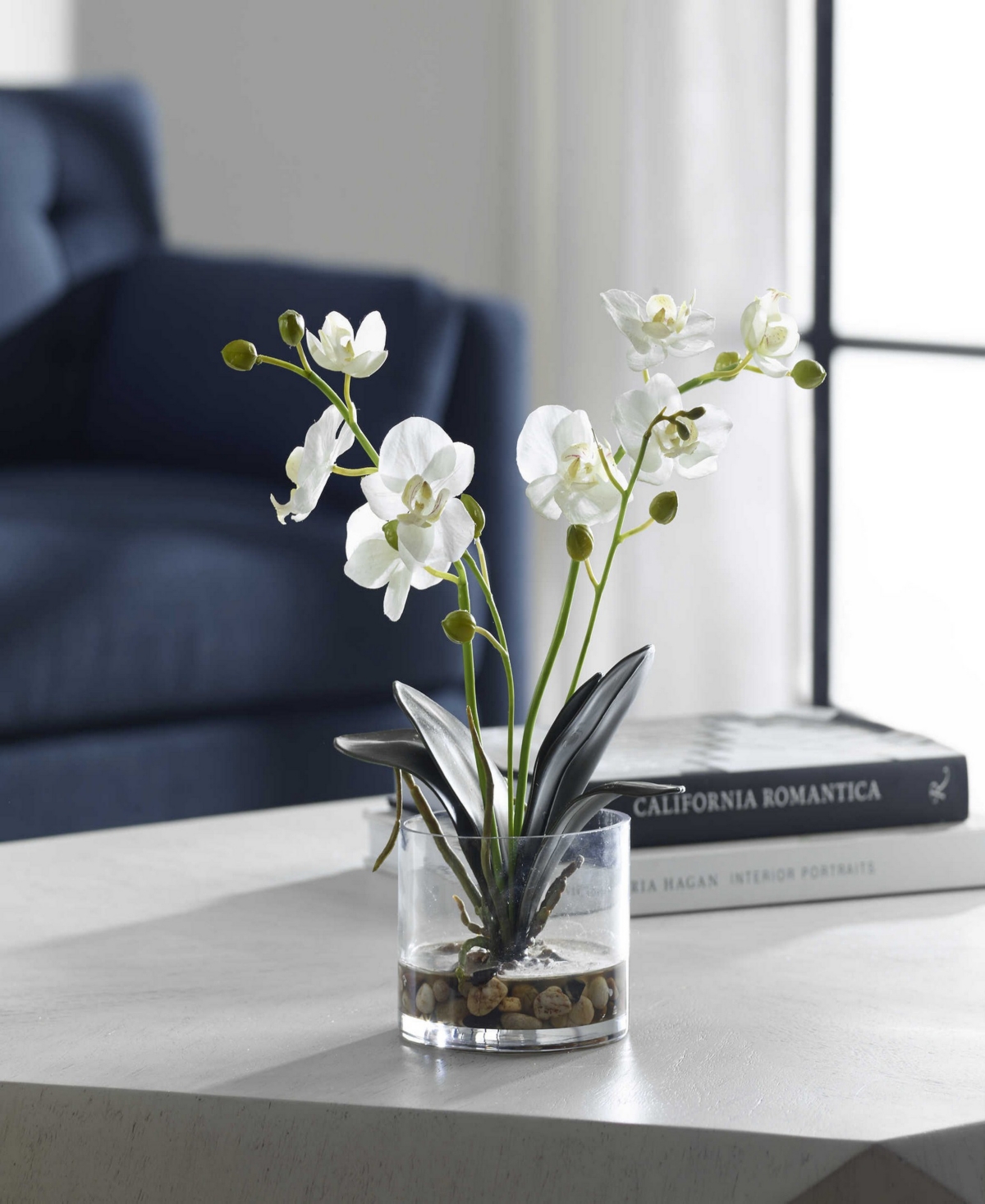 Uttermost Glory Orchid In White