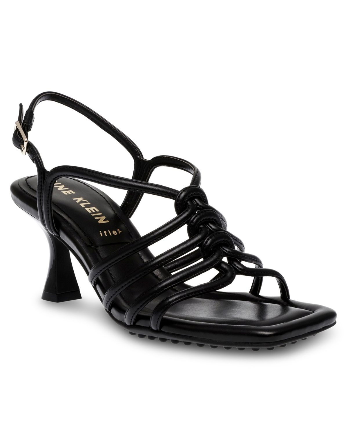 Anne Klein Women s Jasper Strappy Dress Sandals Gold Smart Closet