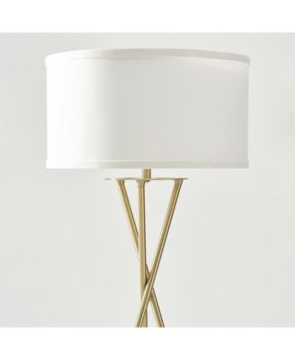 Jaxon 60" LED Contempoary Tripod Floor Lamp with Drum Shade