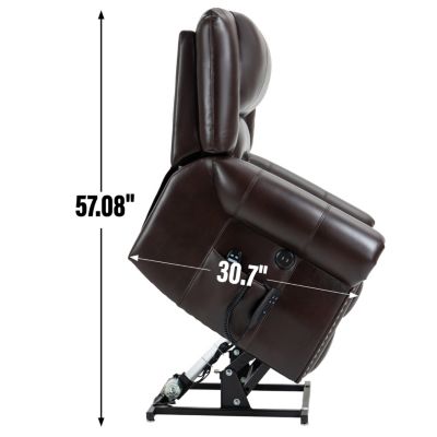  350 lbs Power Lift Recliner with Heat Massage