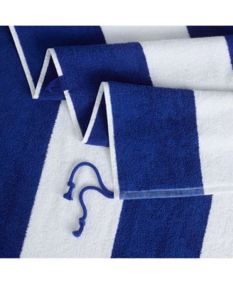 Tie & Dry Beach Towel (2 Pack), 30x70 in, Soft Ring Spun Cotton, Color Options