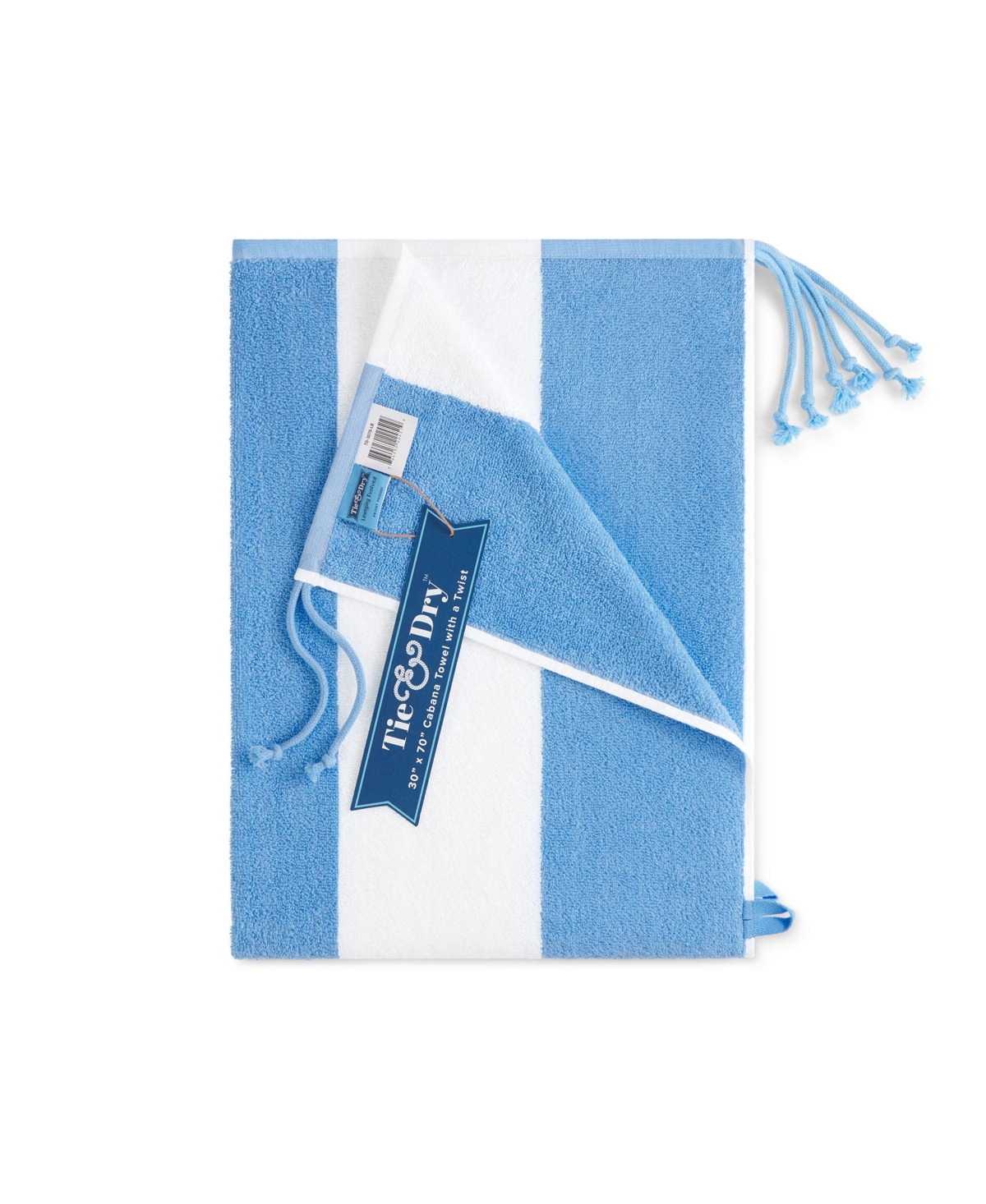 Arkwright Home Tie & Dry Towel (2 Pack), 30x70 in, Soft Ring Spun Cotton, Color Options