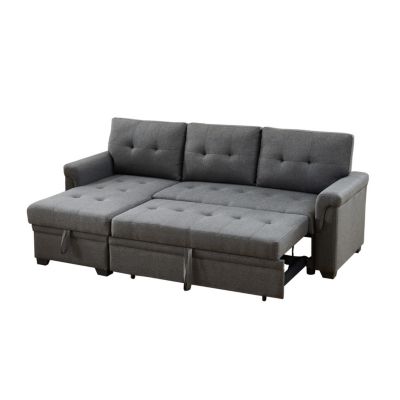 Streamdale Reversible Sleeper Sectional Sofa with Storage Chaise