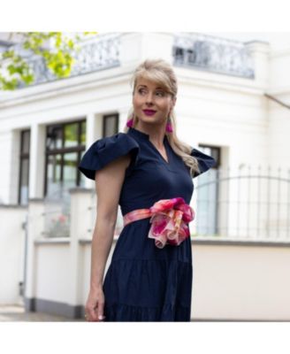 Campo de' Fiori - Long Sheer Silk Scarf for Women