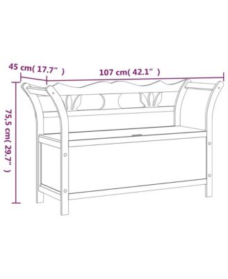 Bench Solid fir wood, engineered wood Medium Bench