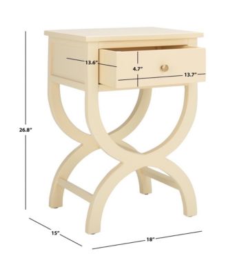 Maxine Accent Table With Storage Drawer