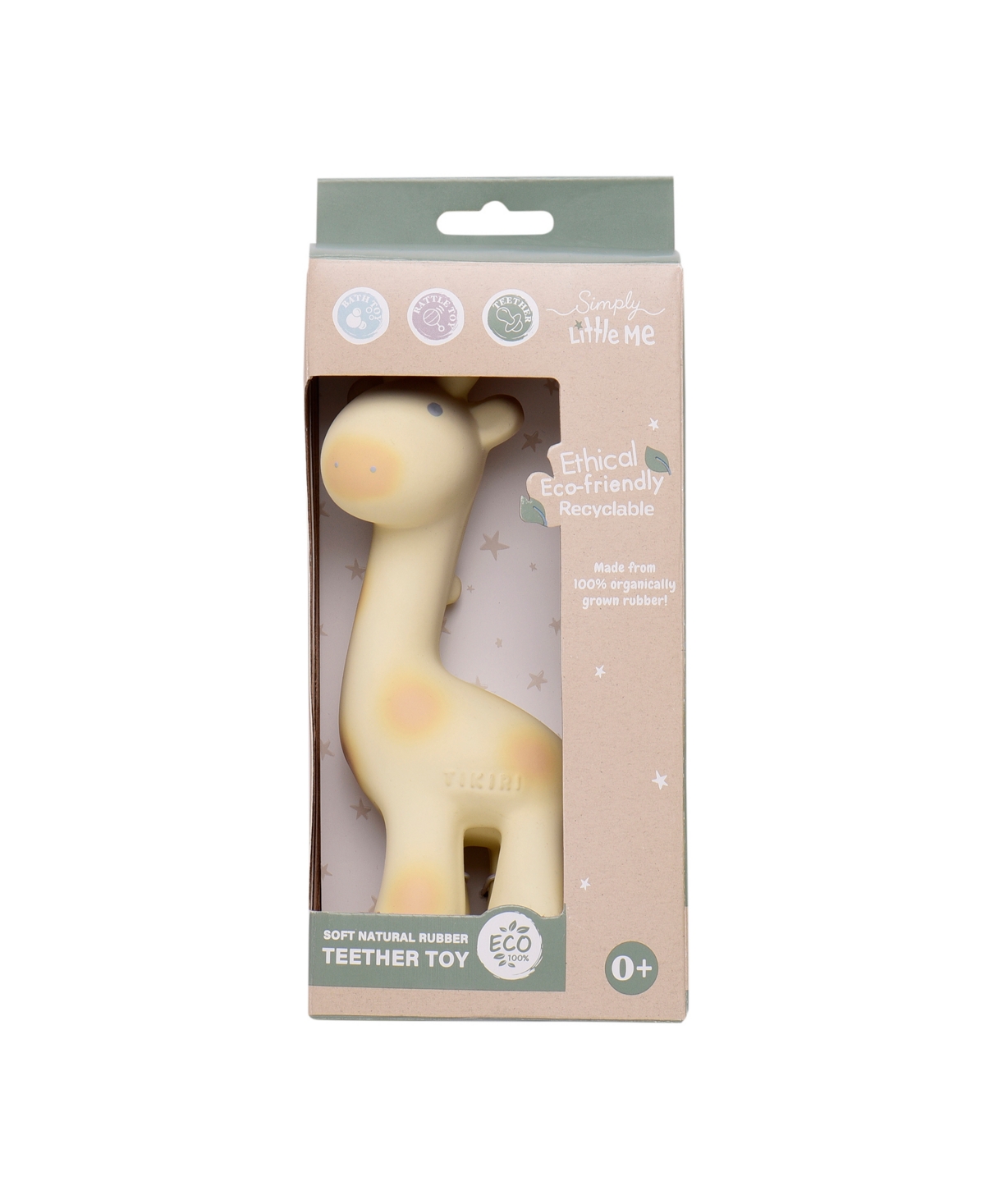 Little Me Baby Soft Giraffe Teether Toy In Yellow