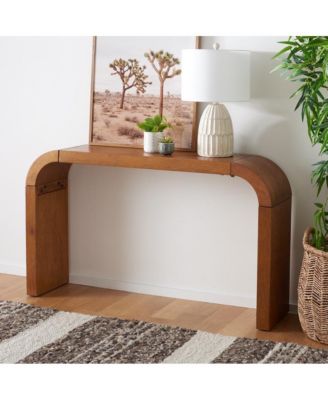 Liasonya Curved Console Table