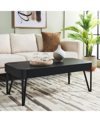 1 PC MDF/Metal Liann Rustic Midcentury Wood Top Coffee Table